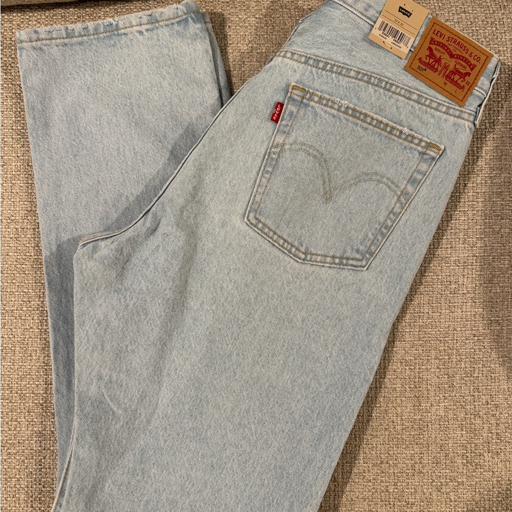 Levi's Classic Light Blue Straight Jeans